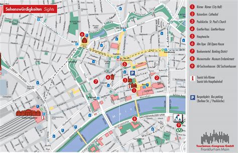 Large detailed map of Frankfurt